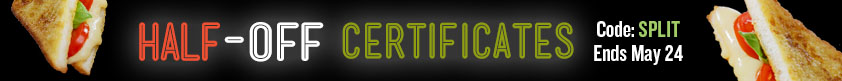 Half-Off Certificates