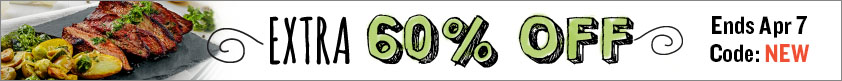 Extra 60% Off!