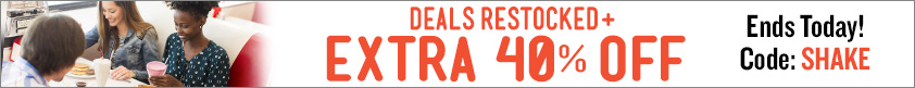 Deals Restocked + Extra 40% Off ALL Certificates!