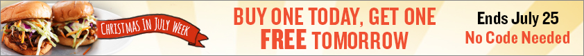 Buy One Today, Get One FREE Tomorrow!