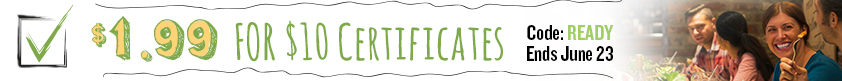 $1.99 for $10 Certificates